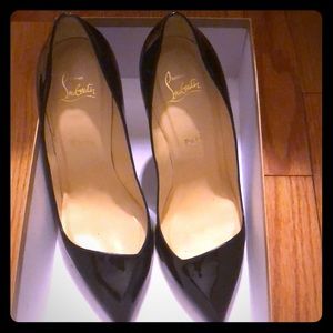 Corneille 100 patent black Christian Louboutin